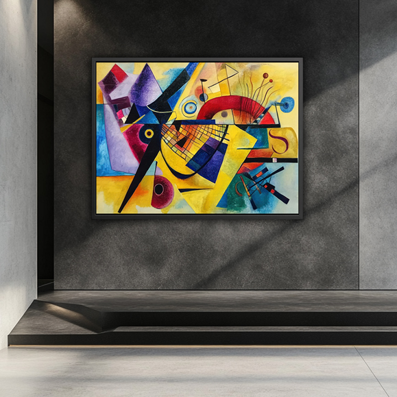 Tableau pop art - Kandisky Abstract Color