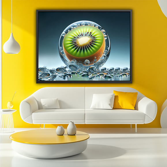 Tableau pop art - Kiwi