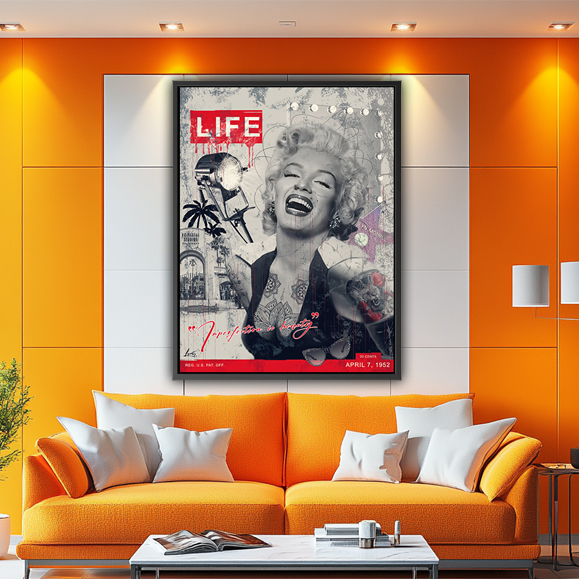 Tableau pop art - Marylin