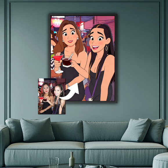 Tableaux, objet décoratifs Pop Art Tableau personnalisé Disney