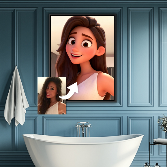 Tableau Personnalisé Pixar