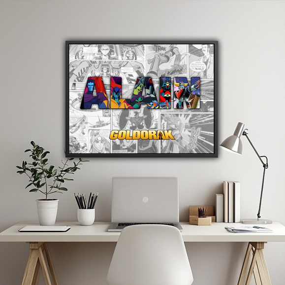 Tableau personnalisé Intersection Paris : Tableau personnalisé Intersection Paris