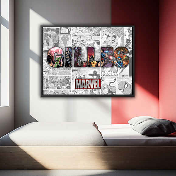 Tableau personnalisé Intersection Paris : Tableau personnalisé Intersection Paris