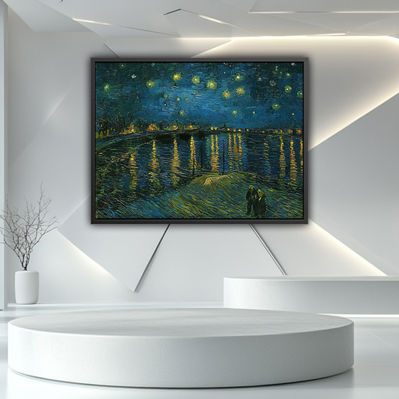 Van Gogh Nuit étoilée du Rhone