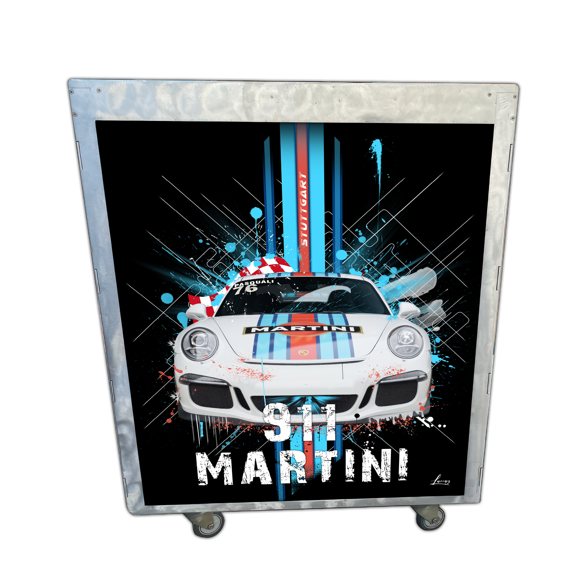 Trolley pop art - Trolley 911 Martini