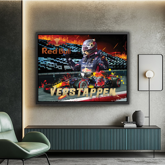 Tableau pop art - Verstappen Team